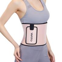 Cincher Waist Trainer Sweat Waist Slimmer Sweat Belts Waist Supporter Waist Protection Belt  Men L rožinė