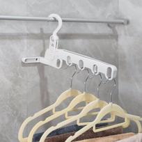 Foldable Portable Travel Hanger Folding Clothes Drying Rack Travel Hangers Hanging Rack With 5 Holes For Hotel Camping Travel