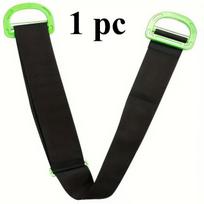 1 Piece of Heavy-duty Adjustable Lifting Belt with Green Color, Easy To Use and Store, Suitable for Moving and Construction One Size