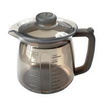 500ml Capacity Silicone Teapot Portable Ergonomic Handle Oil Dispenser Pouring Spout Leakproof Tea Kettle Household Kitchen <0.25L pilka