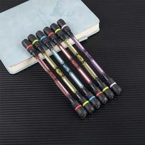 Pcs 10 Fidget Stress Easing Spinning Ballpoint Pens Smooth Gel Pen 0.5Mm For Primary School Students Easy Spin Funny Gift