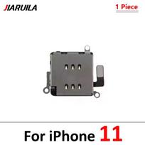 New SIM Card Reader For iPhone 11 12 13 14 15 Pro Max Plus Mini Dual SIM Card Slot Socket Inner Adapter With Flex Cable For iPhone 11