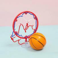 Indoor Kid Mini Basketball Hoop Set With Suction Cup Wall Hanging Home Sports Game Children'S Exercise Fun Basket Ball Hoops Kit