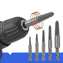 Hexagonal 5Pc/10Pc Shank Screw Extractor Set – Broken Screw Remover Tool For Electric Drill Damaged Screw Removal Kit
