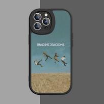 Popular Band I-Imagine D-Dragons Leather Phone Case For IPhone 16 15 14 Pro Max Plus 13 12 11 Silicone Cover iphone 13
