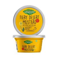 Garstyčių padažas (180 g), Ugninės dykumos garstyčios, „Winggreens Farms“.
