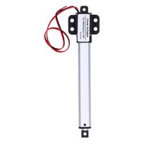 Linijinė pavara 100 mm 12 V įvesties įtampa žemo triukšmo trumpojo jungimo apsauga Mini elektrinė linijinė pavara, skirta buities prietaisams