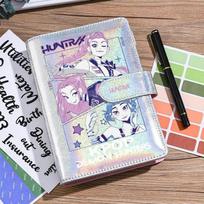 Kpop Medžiotojai Lazerinis Sąsiuvinis Studentų Žurnalas Kietas viršelis Palaidų lapų Animacinis Anime silver-team sidabras