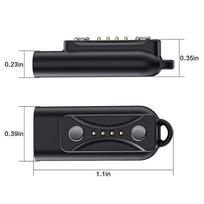 USB C magnetinis įkroviklio adapteris 90 laipsnių laikrodžio įkroviklio jungtis Polar Pacer /Pacer Pro, Ignite 3/Vantage V3
