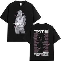 2026 Tate McRae Miss Possessive Tour Merch T-Shirt Men's Women Harajuku O-Neck Short Sleeve T Shirts Cotton Casual T-shirt Streetwear 4XL