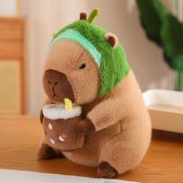 Kawaii Capybara Plush Toy Turn to Dinosaur Rabbit Unicorn Soft Stuffed Doll Cute Cartoon Animal Pillow Gift for Girls 30cm