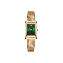 Citizen 30 metrų atsparus vandeniui Kvarcinis mechanizmas Nerūdijančio plieno laikrodis Moteriški laikrodžiai Žalias EJ6123-81W EJ6123-81W beige