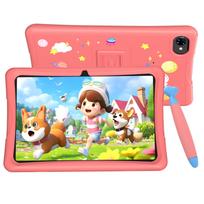 VekfulPC K10 10.1 Inch Kids Tablet Android 15 ,4GB RAM 64GB ROM,Large Display Widevide L1,Octa-core RK3562, 5000mAh,5G WiFi rožinė