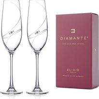 "Allure" taurės šampanui ir prosecco su kristalais (2 vnt.)