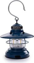 "Barebones Edison" mini žibintas - senovinis LED lauko žibintas su ryškumo reguliatoriumi - kompaktiškas, oro sąlygoms atsparus lauko žibintas žygiams, palapinėms, žvejybai ir namų dekorui (vandenyno mėlyna)