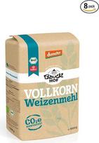 "Bauckhof" kvietiniai miltai "Demeter", 1 kg, pakuotė gali skirtis