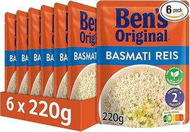 "Ben's Original™ Express Basmati" ryžiai, 6 x 220 g