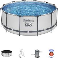 "Bestway Steel Pro Max" 12 pėdų x 4 pėdų baseino rinkinys