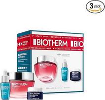 "Biotherm Blue Peptides Routine" rinkinys (Biotech Plankton Elixir Bioserum 7 ml + BP Uplift Cream 50 ml + BT Pro-Retinol Eye Cream 5 ml)