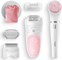 "Braun Silk-épil Beauty Set 5 Starter Wet&Dry 5-885" moteriškas epiliatorius 4 in 1 belaidis