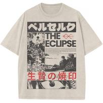 Anime Berserk Griffith Graphic T Shirt Men Women Washed Cotton Tshirts Vintage Casual Clothing Harajuku Male Oversized Tshirt S