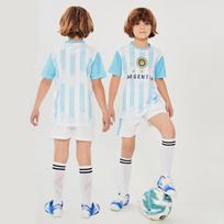 2026 US-Canada-Mexico World Cup Football Jersey Boys and Girls Sports Set Quick-Drying Children's Football Jersey Kit 4Y 100-110cm