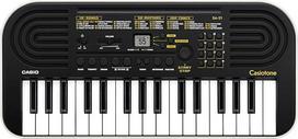 "Casio SA-51" mini klaviatūra su 32 mini klavišais, juoda