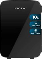 "Cecotec Bolero MiniCooling Bahamos Black" mini šaldytuvas 10L 12V-220V, suderinamas su automobiliais ir kemperiais Nuo 7 iki 65°C aušinimo ir šildymo funkcija Lengva nešiotis