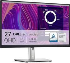 "Dell P2723D" 27 colių QHD (2560 x 1440) monitorius, 60 Hz, IPS, 5 ms, 99 % sRGB, "DisplayPort", HDMI, 5x USB, juodas