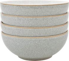 "Denby Azure Stoneware" šviesiai pilkos spalvos 4 dubenys