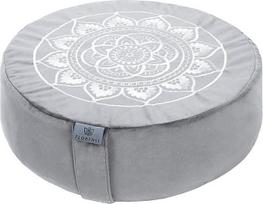 "Florensi" meditacijos pagalvėlė (16 x 16 x 5 coliai), didelė aksominė meditacijos pagalvėlė, aukščiausios kokybės jogos pagalvėlė vyrams ir moterims, jogos pagalvėlė, meditacijos pagalvėlė sėdint ant grindų