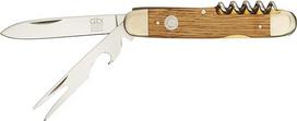 "Güde Alpha" pjaustymo peilis Ąžuolo serija Geležtės ilgis:21 cm Statinė OAk mediena E765/21, E725/07, Taschenmesser 7cm