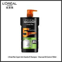 L'Oréal Men's Anti-Dandruff Charcoal Oil Control Shampoo