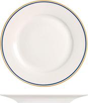 "H&H Balmoral" 18 lėkščių "New Bone China" pietų servizas, baltas