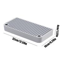 Litter Box Step  elevated cat litter ramp Cat litter ramp Waterproof Home Kitten Toilet Ramp Pedal pet Supplies for cats šviesiai pilka spalva