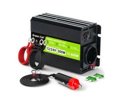 Przetwornica Green Cell 12V/24V Na 230V Power Inverter Duo 300/600W Do Auta