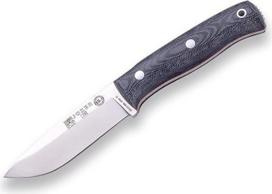 "Joker Lynx 111 Bushcraft" peilis - 10,5 cm "Böhler N695" geležtė - įvairios rankenos ir dėklai - tinka medžioklei, žvejybai, stovyklavimui ir žygiams (drobė "Micarta", "Kydex" dėklas + ugnies užtaisas)