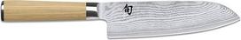 "KAI Shun Classic White Santoku" 18 cm ilgio geležtė - 32 sluoksnių VG MAX šerdis - 61 (±1) HRC - Pakka medinė rankena - pagaminta Japonijoje - japoniškas virėjo peilis Virtuvės peilis Kalti