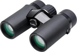 "Kenko Ultraview EX Compact" 10 x 32 kompaktiški žiūronai, stoginė prizmė, atsparūs vandeniui IPX7, lengvi, skirti lauko, koncertų, sporto stebėjimams, juodi, 406977