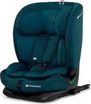 "Kinderkraft" ONETO3 I-SIZE 76-150 cm vaikiška kėdutė 9-36 kg, vaikiška automobilinė kėdutė su "Isofix", galvos atramos reguliavimu, specialiomis saugos sistemomis, 5 taškų diržais, įdėta į komplektą, mėlyna