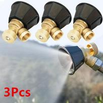 3pcs Adjustable High-Pressure Spray Heads Garden Water Gun Scattering Nozzle Use In Greenhouses And Agricultural Settings