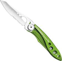 "Leatherman Skeletool KBx" - universalus kombinuotas peilis, integruotas butelių atidarytuvas, 420HC nerūdijantis plienas, Paradise