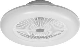 "LEDVANCE Smart WiFi" LED lubų ventiliatoriaus lemputė, apvali, balta, reguliuojamas oro greitis, įskaitant nuotolinio valdymo pultą, valdoma per programėlę ir balso asistentą, lengvai surenkama