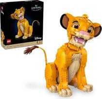 "LEGO Disney" "Jaunasis Simba - Liūtas karalius" konstravimo rinkiniai suaugusiesiems - konstruojama "Disney" figūrėlė parodai, nuo 18 metų - "pasidaryk pats" rinkiniai ir amatai filmo gerbėjams - kolekcinė "Disney" dovana Kalėdoms - 43247