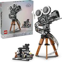 "LEGO Disney" fotoaparatas - "Tribute to Walt Disney" rinkinys suaugusiesiems su peliukių Mikio ir Minnie figūrėlėmis, Bambi ir Dumbo figūrėlėmis, dovana moterims ir vyrams bei gerbėjams 43230
