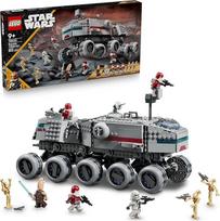 "LEGO Star Wars: The Clone Wars Republican Juggernaut" - žaislas su transporto priemone - konstruktorius su šviesos kardu - kūrybinis žaislas vaikams ir suaugusiems gerbėjams - 75413
