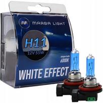 Żarówki H11 12V 55W Marba Light White Effect