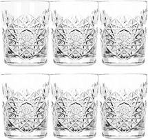 "Libbey Hobstar" stiklinė viskio stiklinė stiklinė vandens stiklinė sulčių stiklinė krištolo stiklinė 350 ml, 6 vnt.