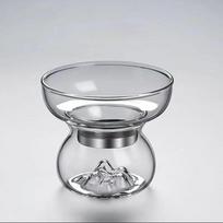 Mini Clear Glass Teapot High Borosilicate For Hot Beverages Teapot For One Person Use Kung Fu Tea For Home Office Tea strainer skaidri