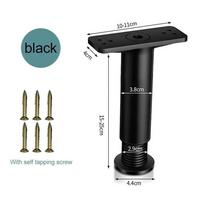 Adjustable Furniture Legs Wear-resistant Replacement Nightstand Storage Box Leg Anti Scratch Cabinet Legs Furniture Accessories
